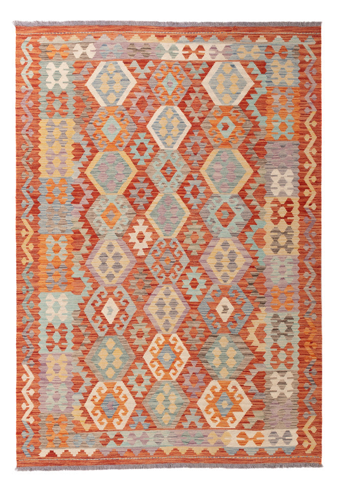 Kelim Maimene Teppich 174x246cm - bunt