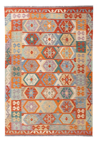 Kelim Maimene Teppich 168x246cm - bunt – product image