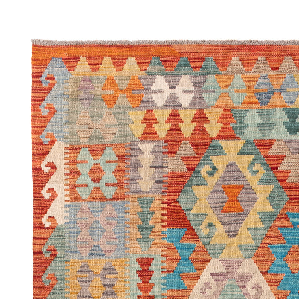 Kelim Maimene Teppich 177x249cm - bunt