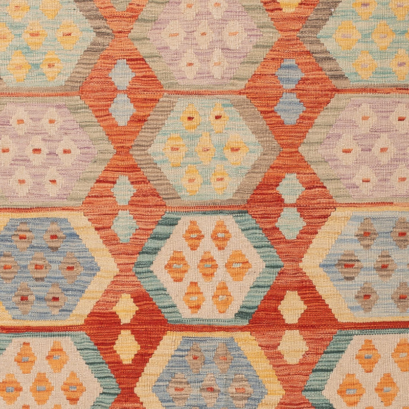 Kelim Maimene Teppich 173x237cm - bunt