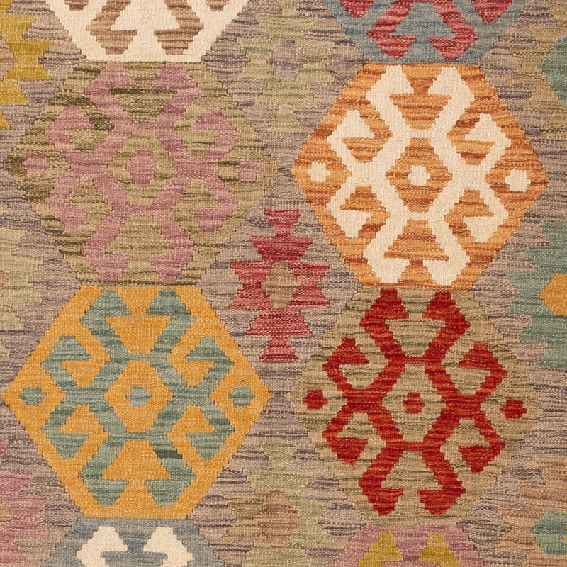Kelim Maimene Teppich 168x243cm - bunt