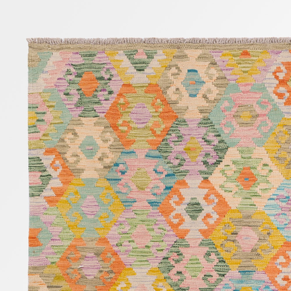 Kelim Maimene Teppich 173x248cm - bunt