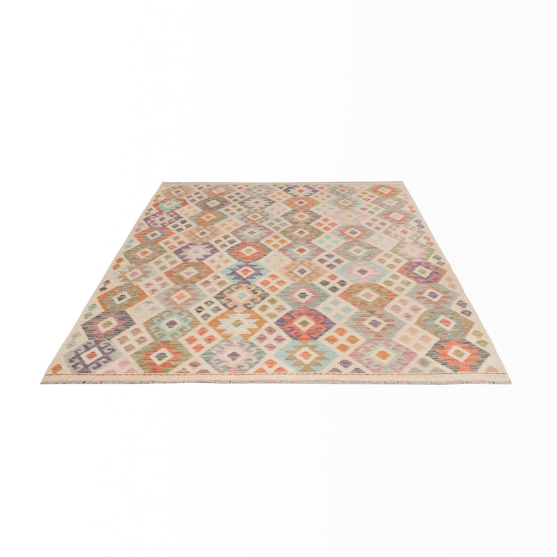 Kelim Maimene Teppich 174x250cm - bunt