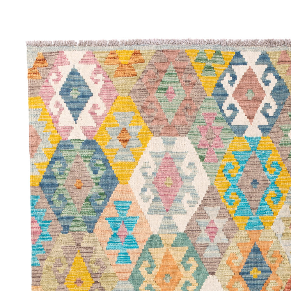 Kelim Maimene Teppich 175x245cm - bunt