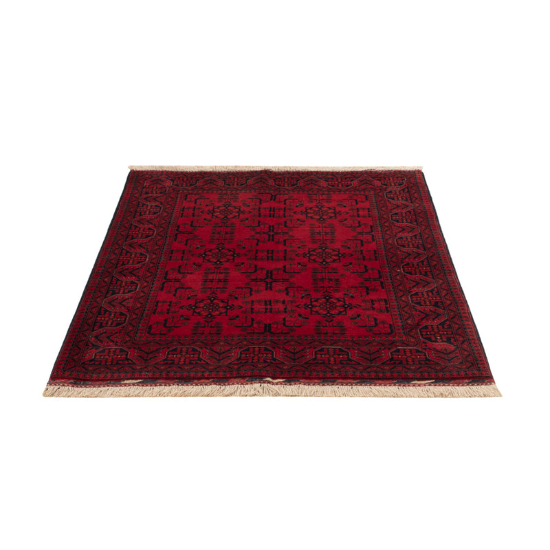 Afghan Teppich 101x147cm - Orientteppich - rot