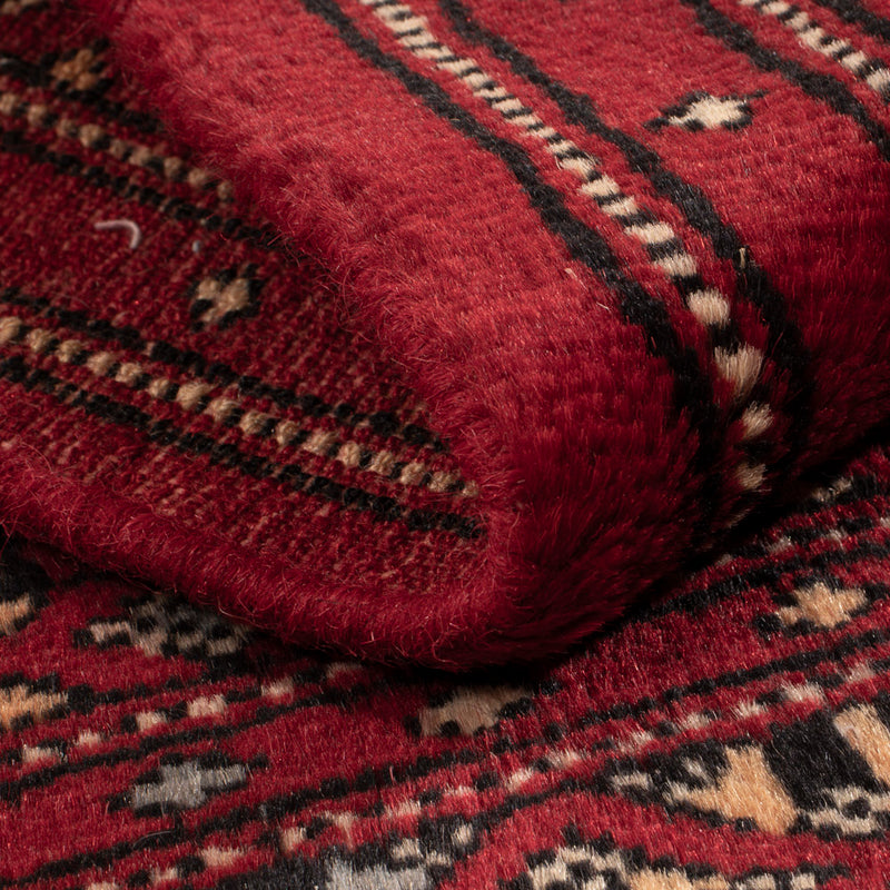 Pakistan Teppich 60x86cm - Orientteppich - rot