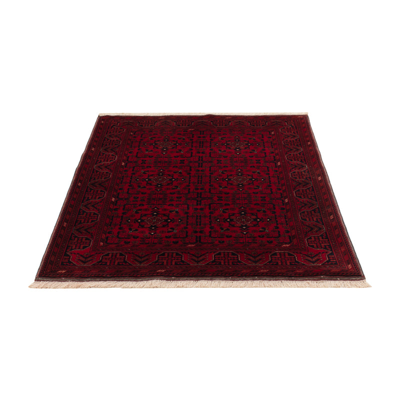 Afghan Teppich 101x150cm - Orientteppich - rot