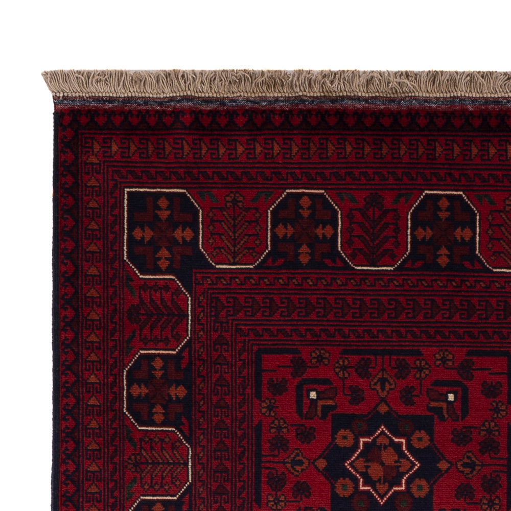 Afghan Teppich 99x154cm - Orientteppich - rot