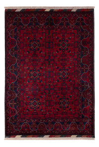 Afghan Teppich 101x147cm - Orientteppich - rot – product image
