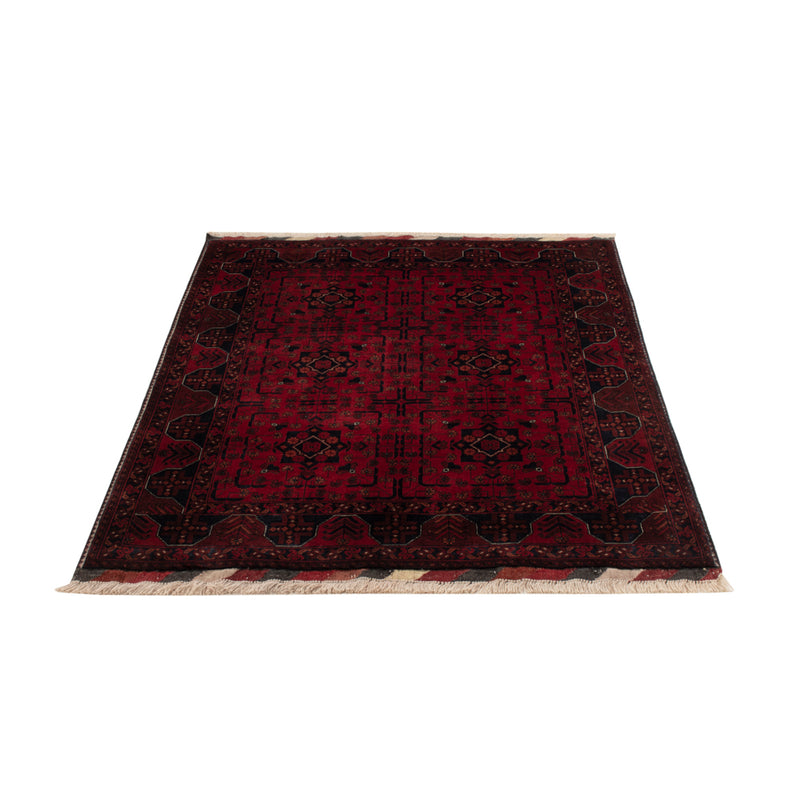 Afghan Teppich 101x147cm - Orientteppich - rot