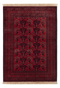 Afghan Teppich 100x148cm - Orientteppich - rot – product image