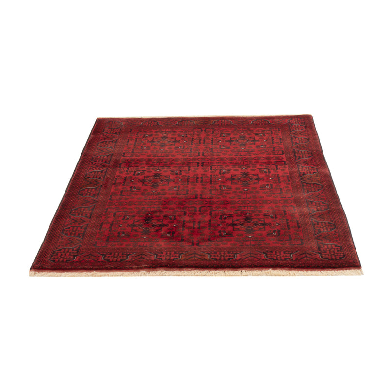 Afghan Teppich 101x139cm - Orientteppich - rot