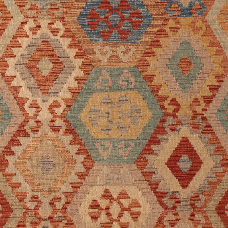Kelim Maimene Teppich 250x357cm - bunt