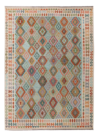 Kelim Maimene Teppich 258x347cm - bunt