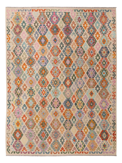 Kelim Maimene Teppich 259x348cm - bunt