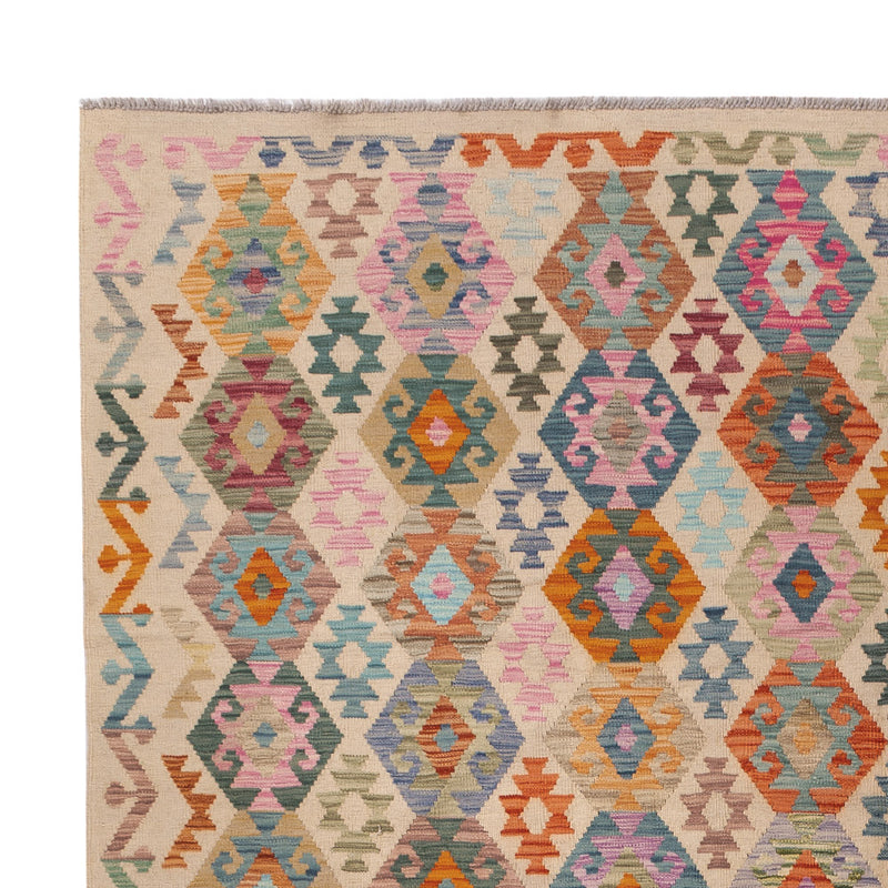 Kelim Maimene Teppich 259x348cm - bunt