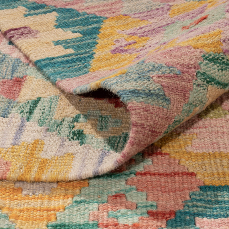 Kelim Maimene Teppich 259x336cm - bunt