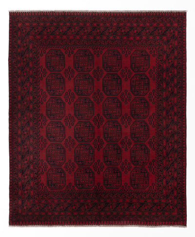 Akhche Teppich 245x300cm - Perserteppich - rot