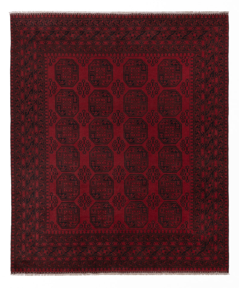 Akhche Teppich 249x301cm - Perserteppich - rot