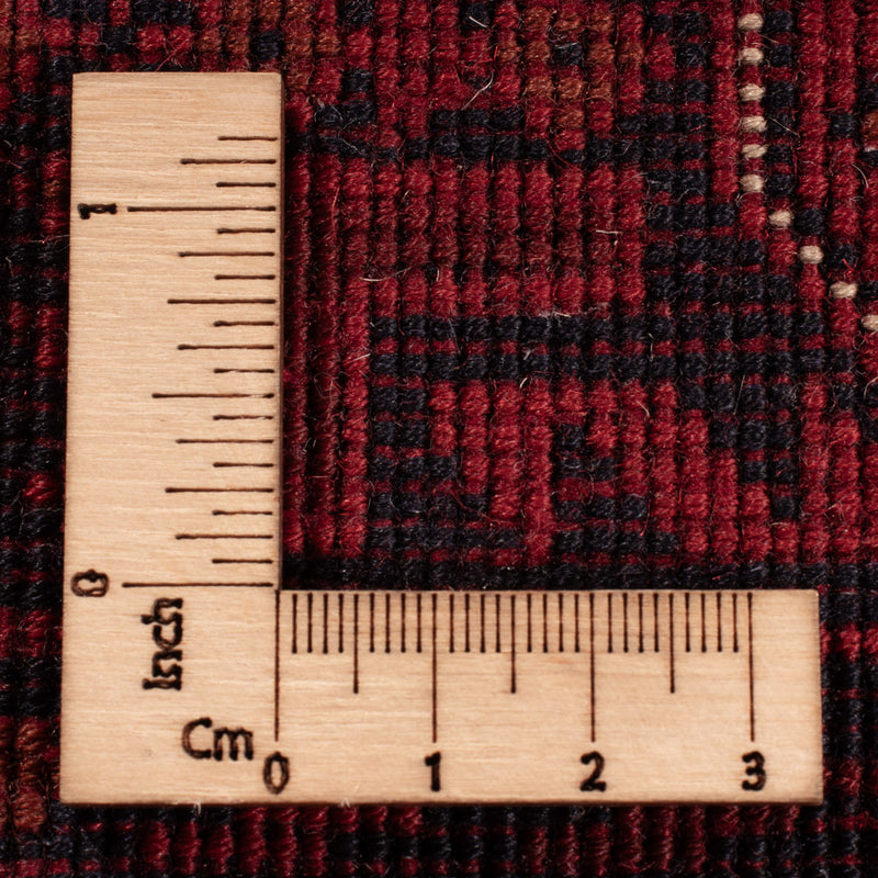 Afghan Teppich 255x352cm - Orientteppich - rot