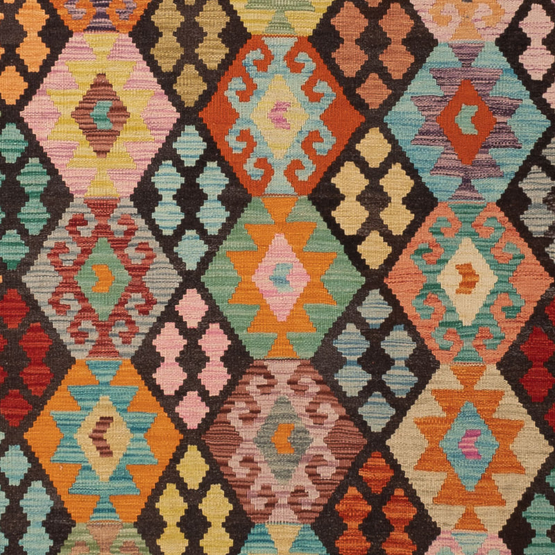 Kelim Maimene Teppich 256x345cm - bunt