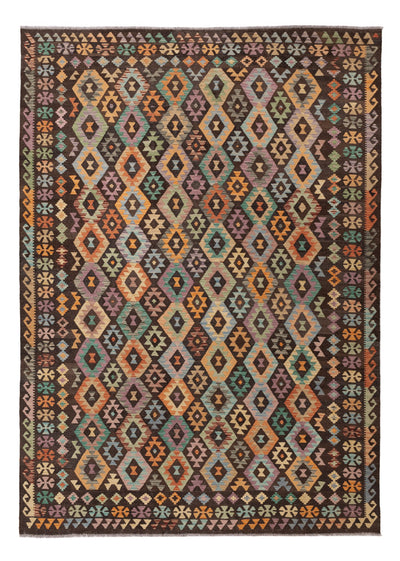 Kelim Maimene Teppich 245x347cm - bunt