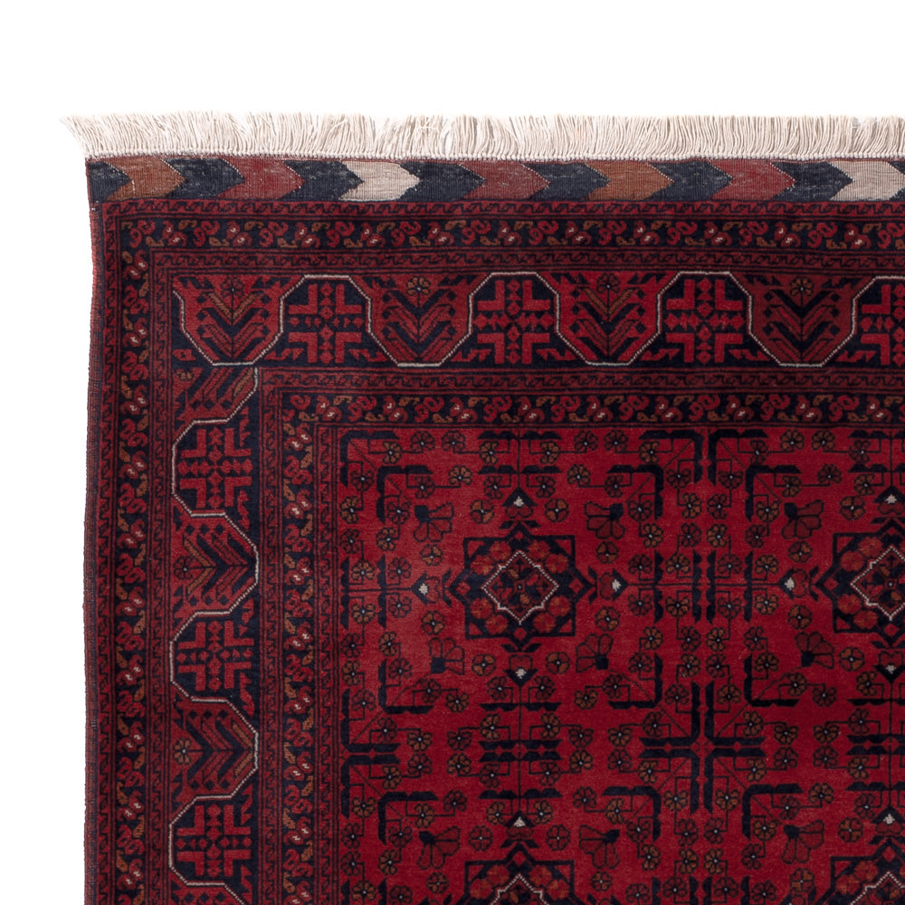 Afghan Teppich 149x197cm - Orientteppich - rot