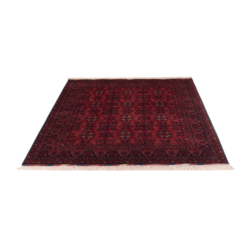 Afghan Teppich 155x196cm - Orientteppich - rot