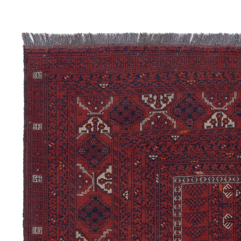 Afghan Teppich 154x252cm - Orientteppich - rot