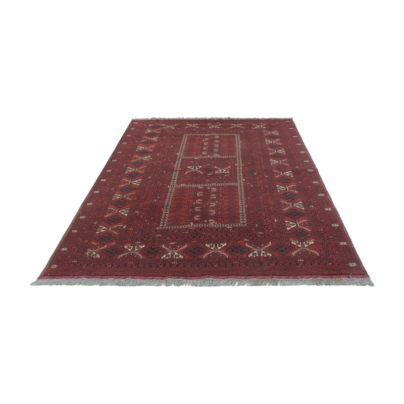 Afghan Teppich 154x252cm - Orientteppich - rot