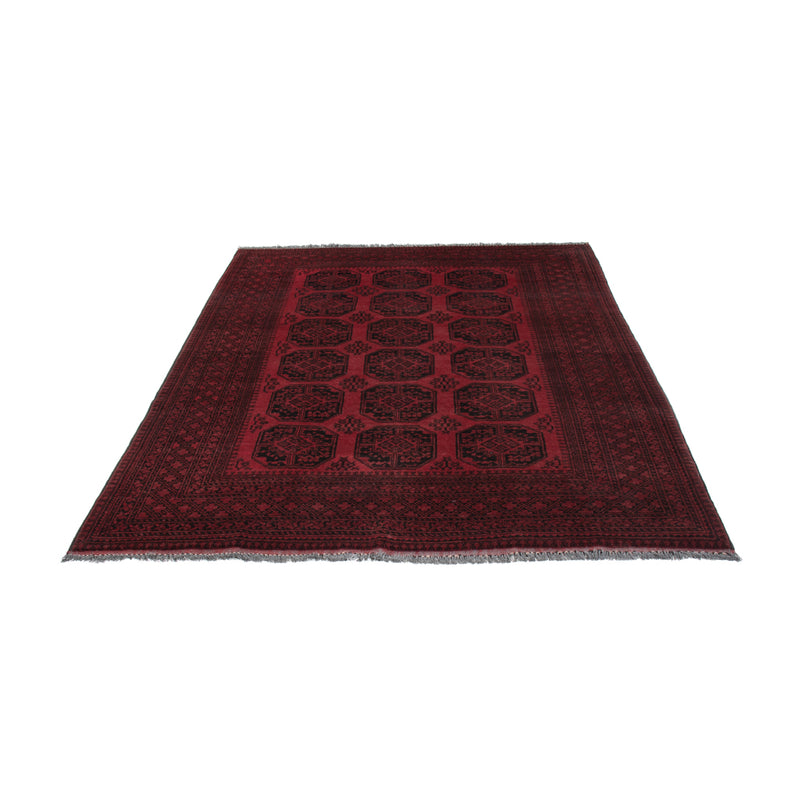 Akhche Teppich 207x290cm - Perserteppich - rot