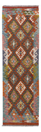 Kelim Maimene Teppich 60x202cm - mehrfarbig