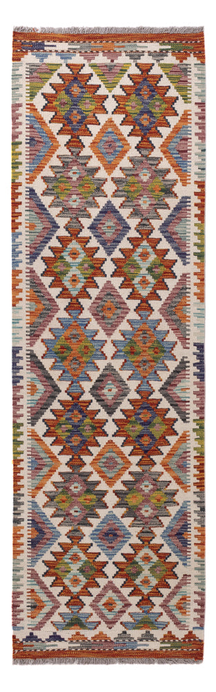 Kelim Maimene Teppich 60x200cm - mehrfarbig