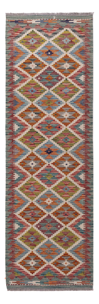 Kelim Maimene Teppich 60x195cm - mehrfarbig