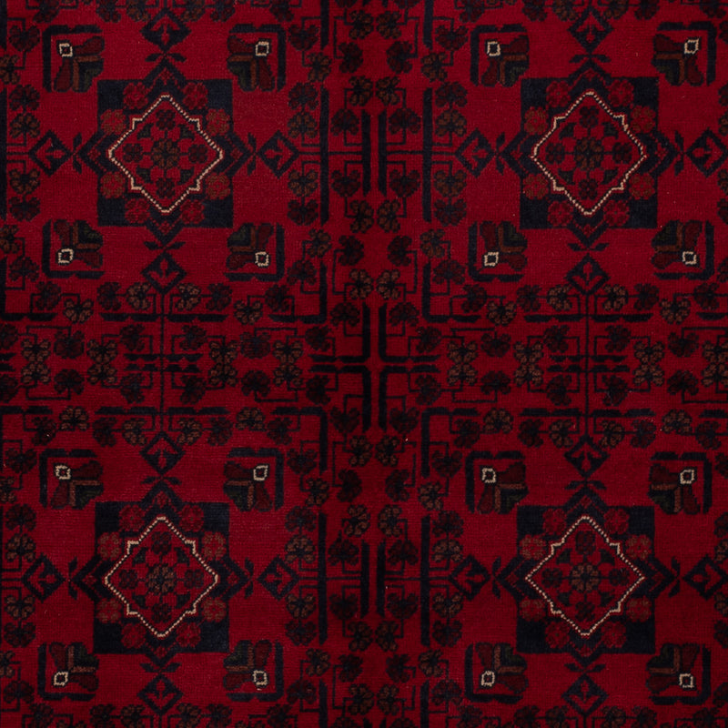 Khal Mohammadi Teppich 162x245cm - Orientteppich - dunkelrot