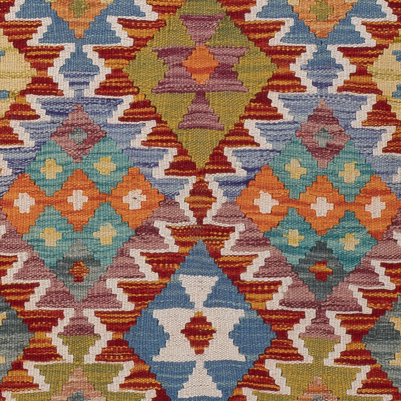 Kelim Maimene Teppich 83x197cm - mehrfarbig