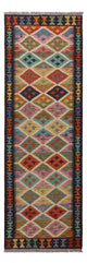 Kelim Maimene Teppich 65x196cm - mehrfarbig