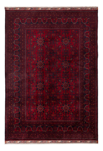 Khal Mohammadi Teppich 167x236cm - Orientteppich - dunkelrot