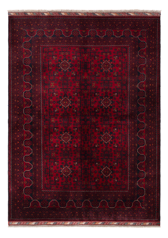 Khal Mohammadi Teppich 170x244cm - Orientteppich - dunkelrot
