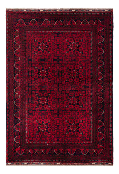 Khal Mohammadi Teppich 167x235cm - Orientteppich - dunkelrot