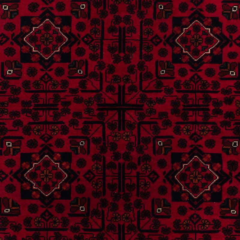 Khal Mohammadi Teppich 163x234cm - Orientteppich - dunkelrot
