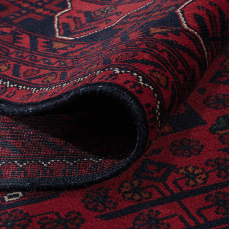 Khal Mohammadi Teppich 163x234cm - Orientteppich - dunkelrot