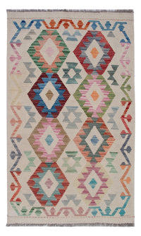 Kelim Maimene Teppich 80x126cm - mehrfarbig – product image