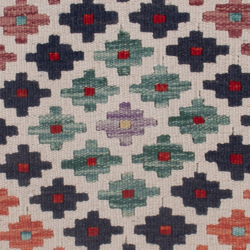 Kelim Maimene Teppich 91x125cm - mehrfarbig