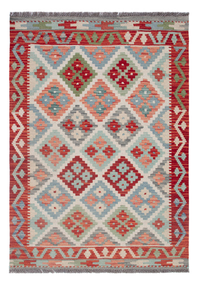 Kelim Maimene Teppich 83x120cm - mehrfarbig