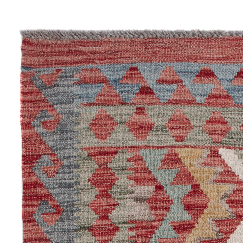 Kelim Maimene Teppich 82x123cm - mehrfarbig