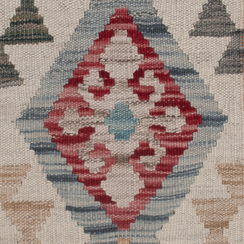 Kelim Maimene Teppich 80x117cm - mehrfarbig
