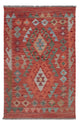 Kelim Maimene Teppich 81x124cm - mehrfarbig