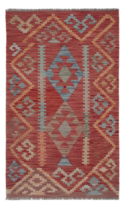 Kelim Maimene Teppich 72x119cm - mehrfarbig