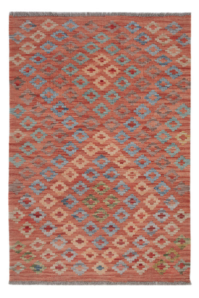 Kelim Maimene Teppich 80x118cm - mehrfarbig